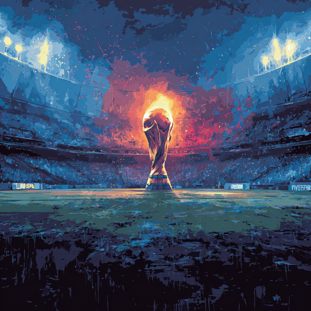 Fifa 2026 Final Night - DIY Painting By Numbers Kit