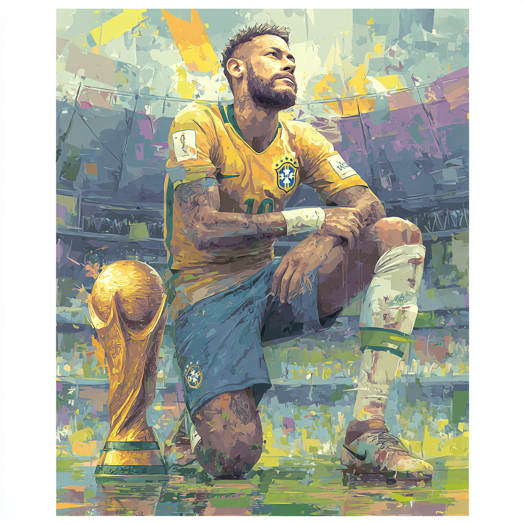 Ronaldinho Fifa 2026 Joy - DIY Painting By Numbers Kit