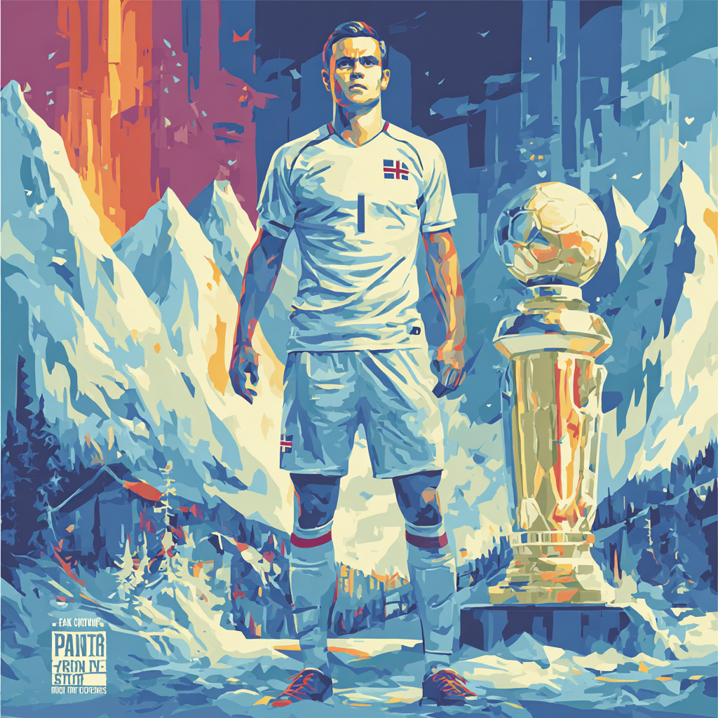 Haaland Fifa 2026 Ice - DIY Painting By Numbers Kit