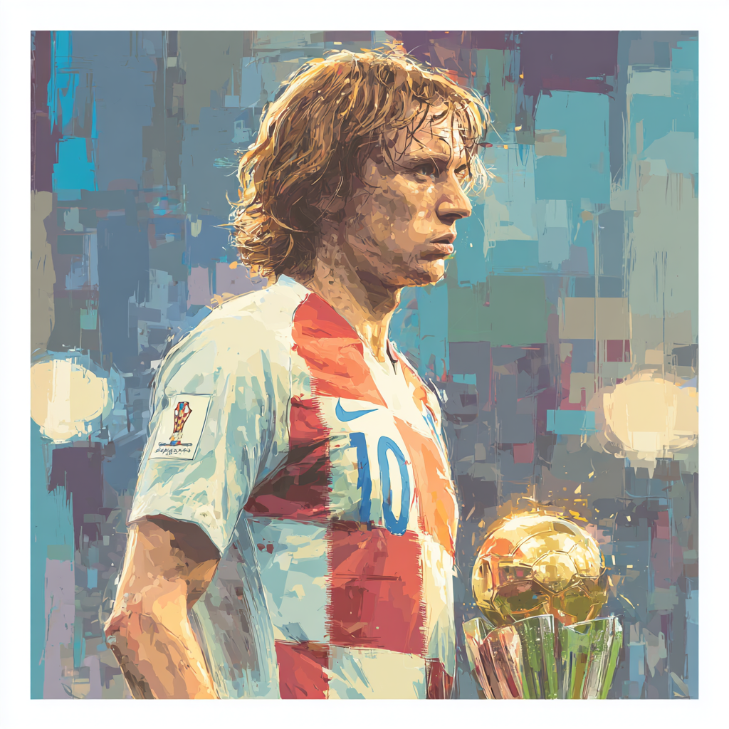 Modric Fifa 2026 Legacy - DIY Painting By Numbers Kit