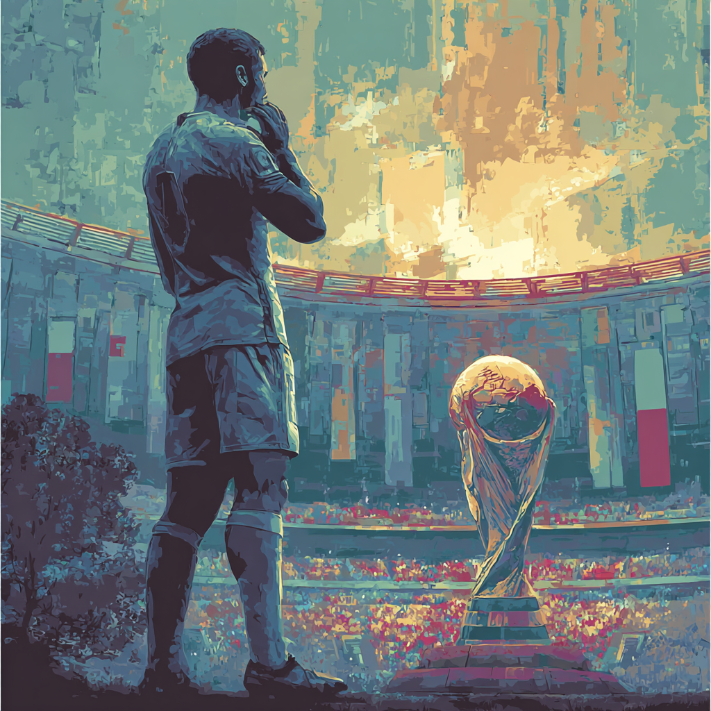 Uzbekistan Fifa 2026 Dawn - DIY Painting By Numbers Kit