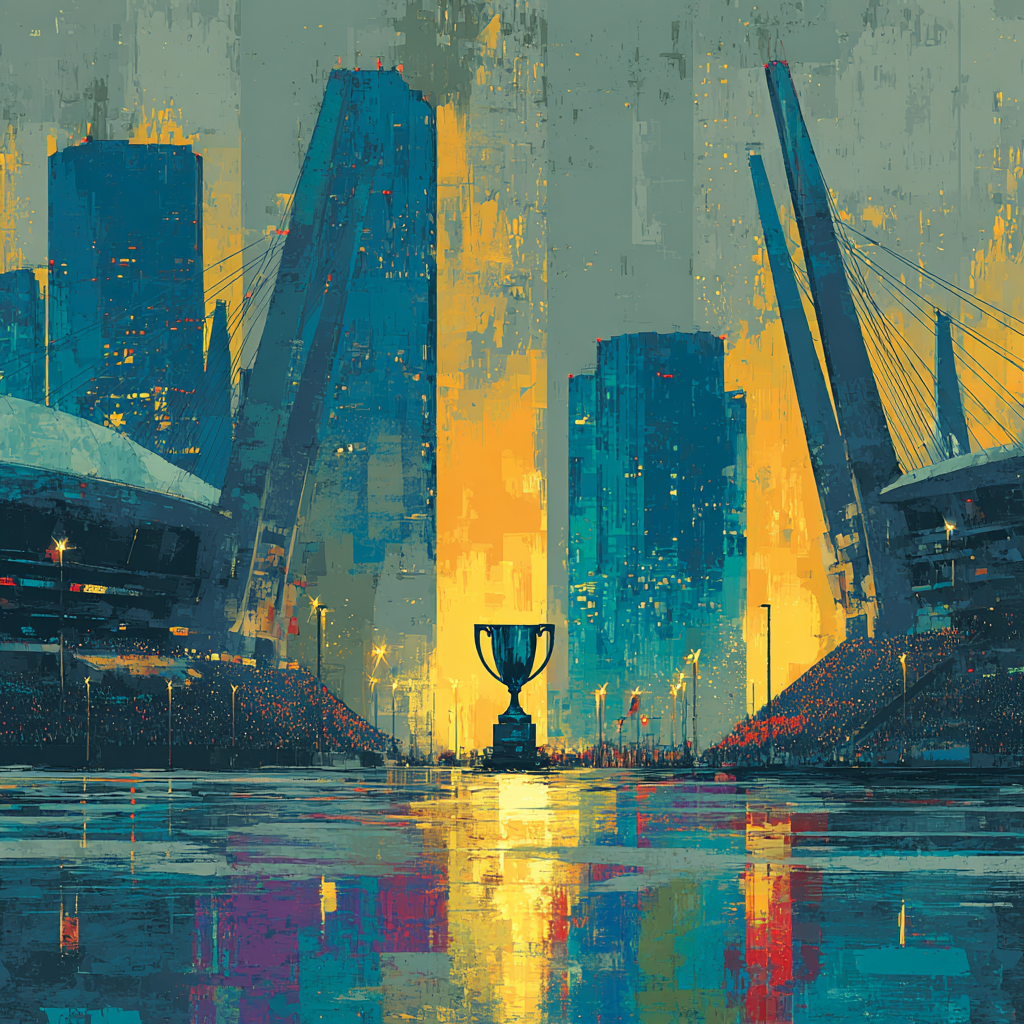 Seattle Fifa 2026 Rainlight - DIY Painting By Numbers Kit