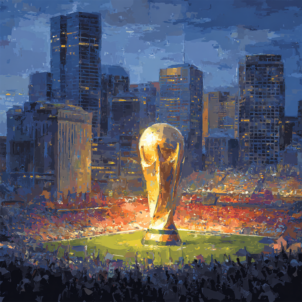 Fifa 2026 Host Nations - DIY Painting By Numbers Kit