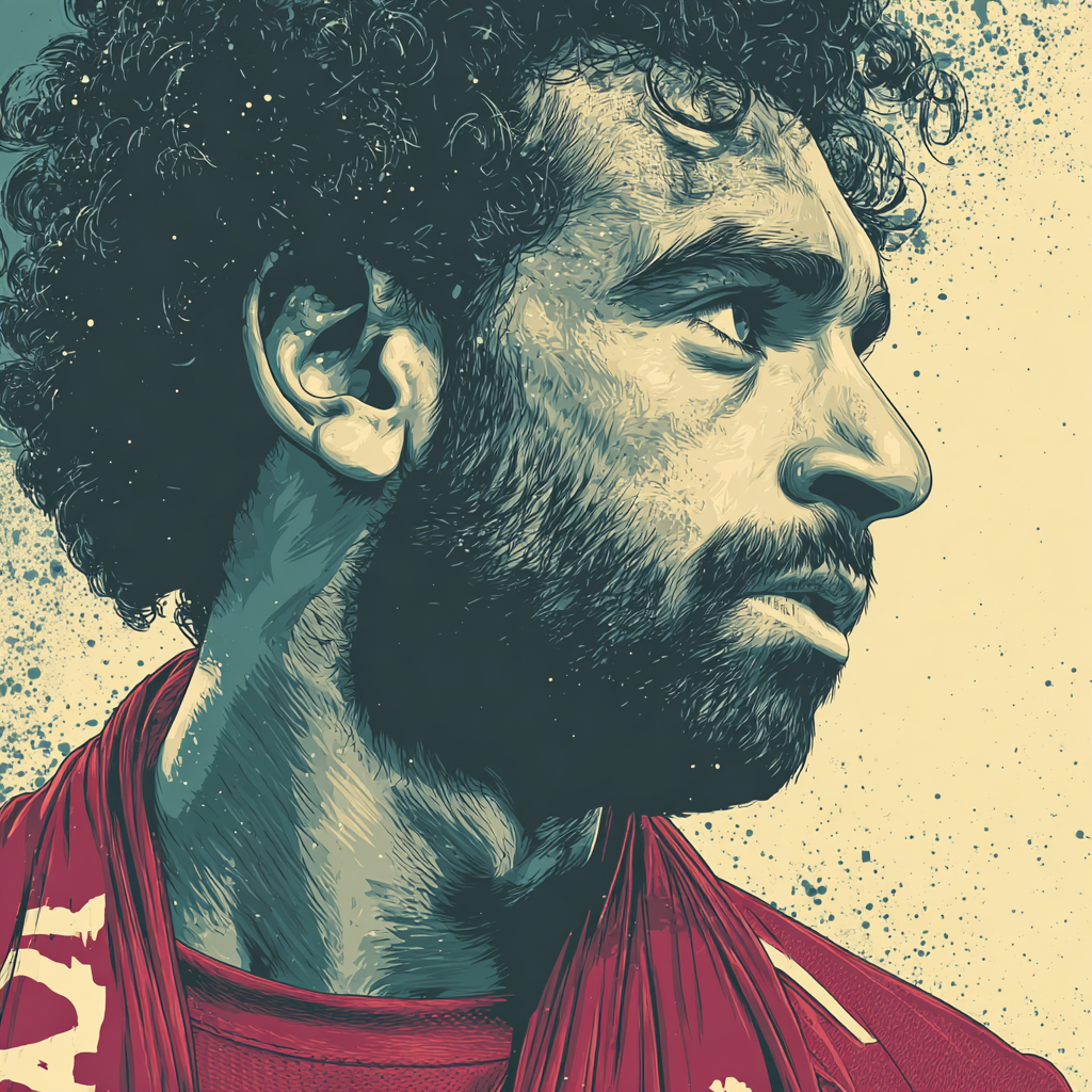 Salah Fifa 2026 Crescent - DIY Painting By Numbers Kit