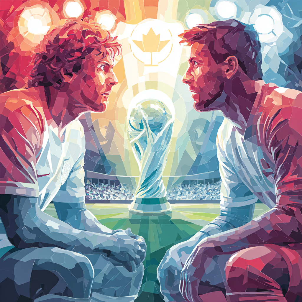Fifa 2026 Canada vs Switzerland - DIY Painting By Numbers Kit