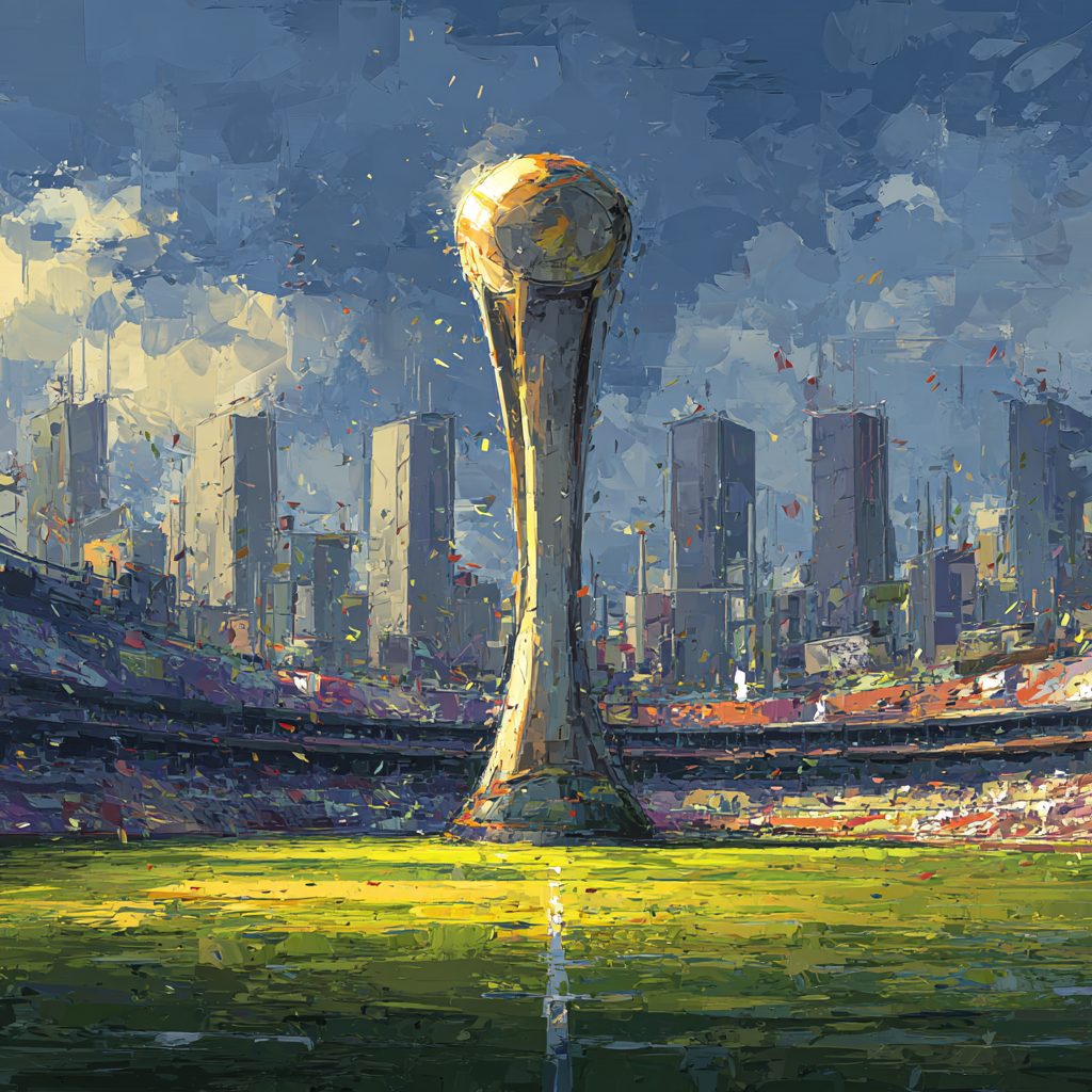 Fifa 2026 Trophy Meridian - DIY Painting By Numbers Kit