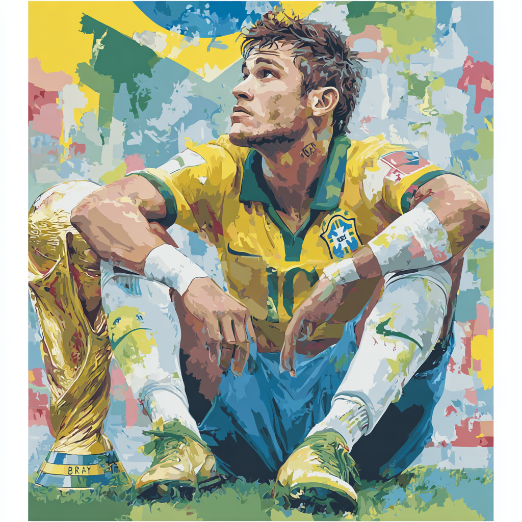 Ronaldinho Fifa 2026 Joy - DIY Painting By Numbers Kit