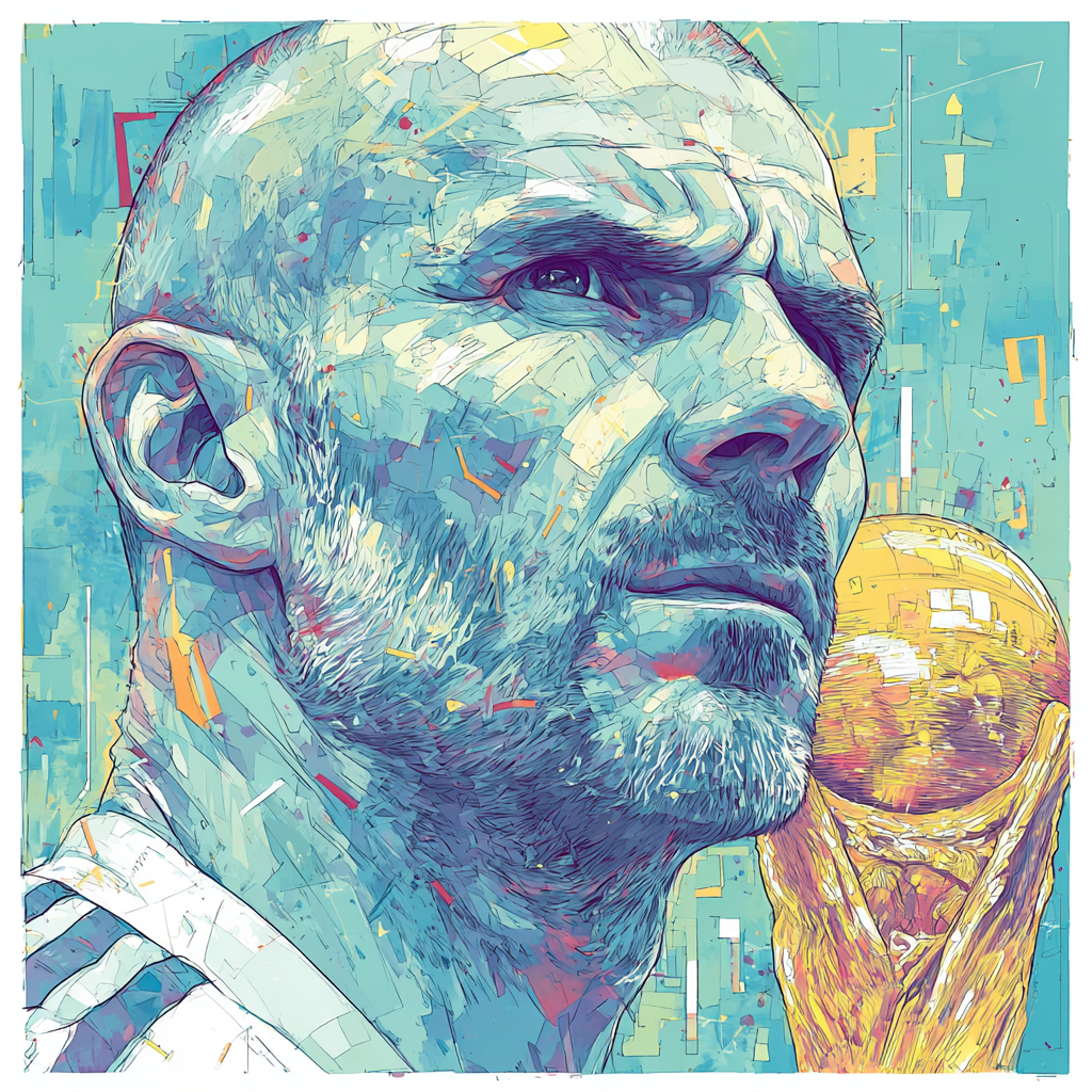 Zidane Fifa 2026 Legacy - DIY Painting By Numbers Kit