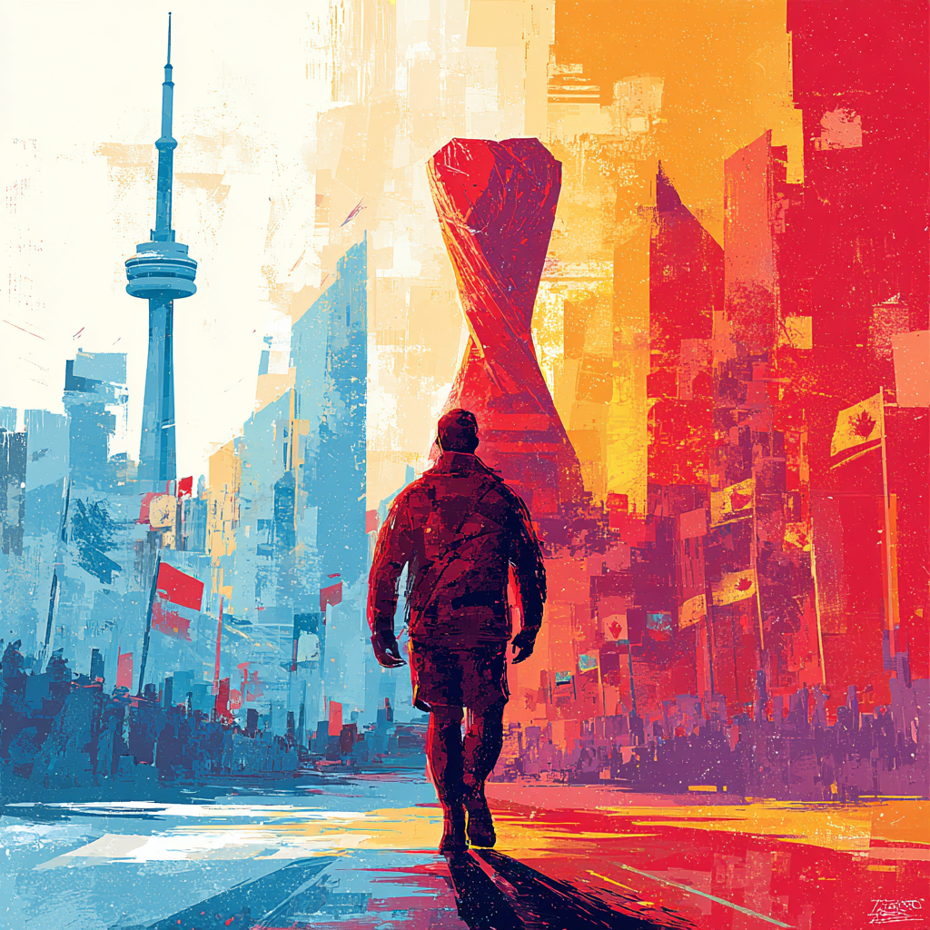 Canada Fifa 2026 Northern Glow - DIY Painting By Numbers Kit