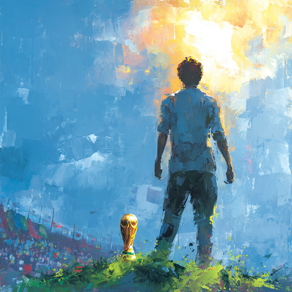 Uzbekistan Fifa 2026 Dawn - DIY Painting By Numbers Kit