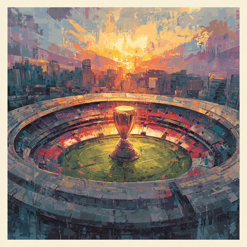Fifa 2026 Opening Match - DIY Painting By Numbers Kit