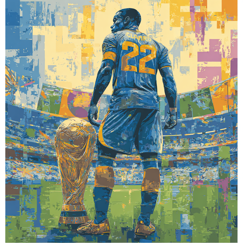 Curaçao Fifa 2026 Blue - DIY Painting By Numbers Kit