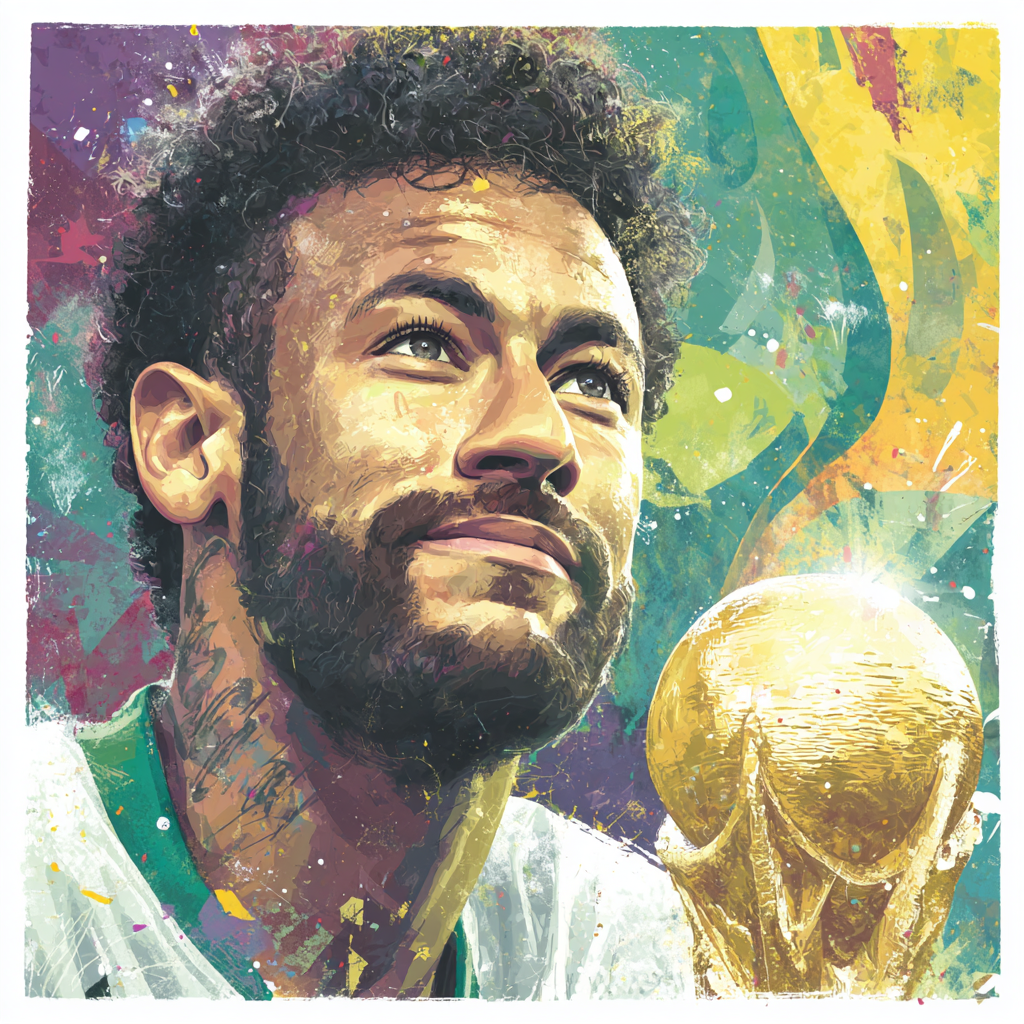 Ronaldinho Fifa 2026 Joy - DIY Painting By Numbers Kit