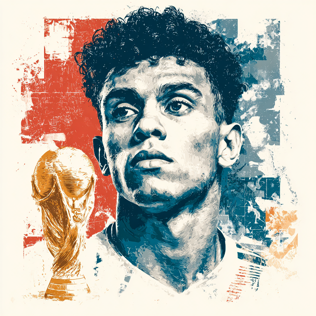 Fifa 2026 Salah Lights - DIY Painting By Numbers Kit