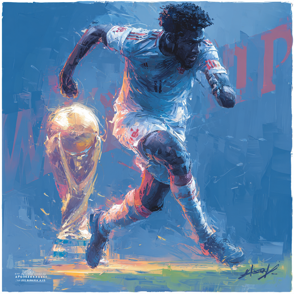 Davies Fifa 2026 Speed - DIY Painting By Numbers Kit