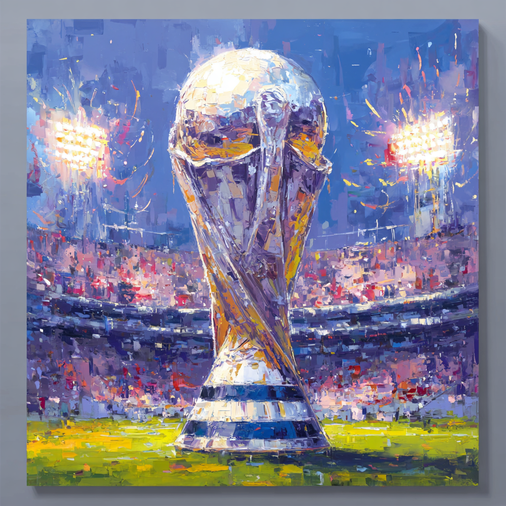 Fifa 2026 Final Night - DIY Painting By Numbers Kit