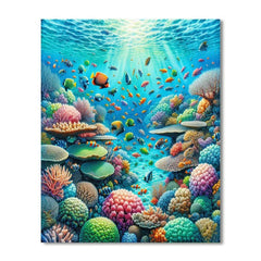 Coral Reef Odyssey - DIY Painting By Numbers Kit