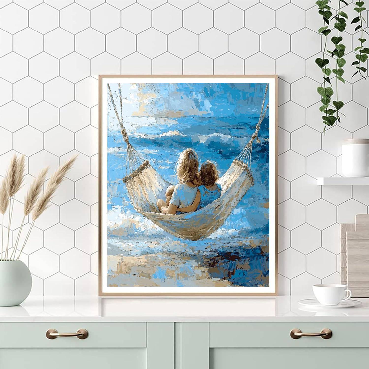Ocean's Lullaby - DIY Painting By Numbers Kit