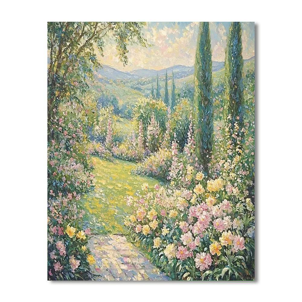 Claude Monet Inspired Gardens of Serenity - DIY Painting By Numbers Kit