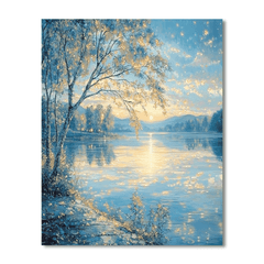 Thomas Inspired Quiet Waters - DIY Painting By Numbers Kit