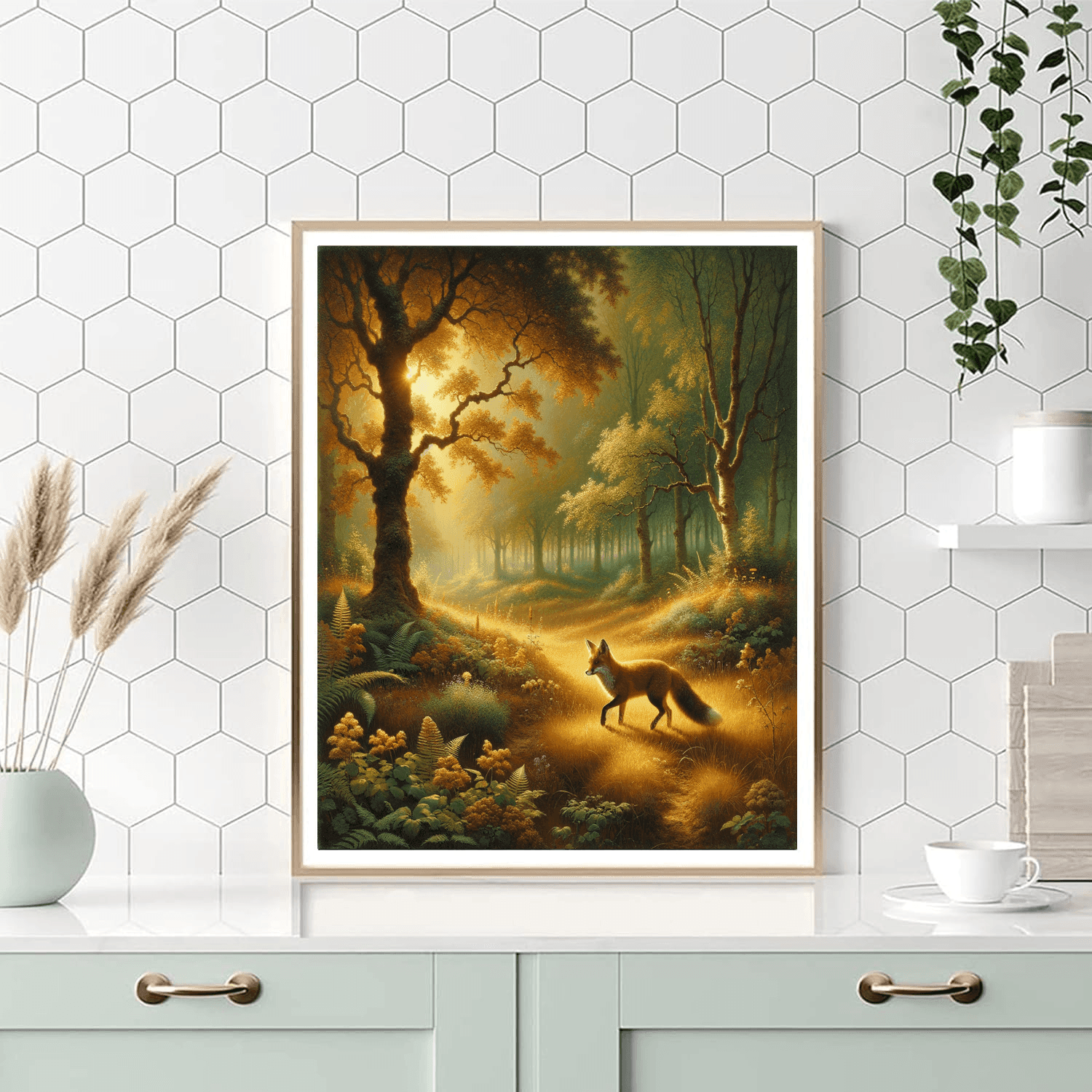 Fox in the Glade - DIY Painting By Numbers Kit