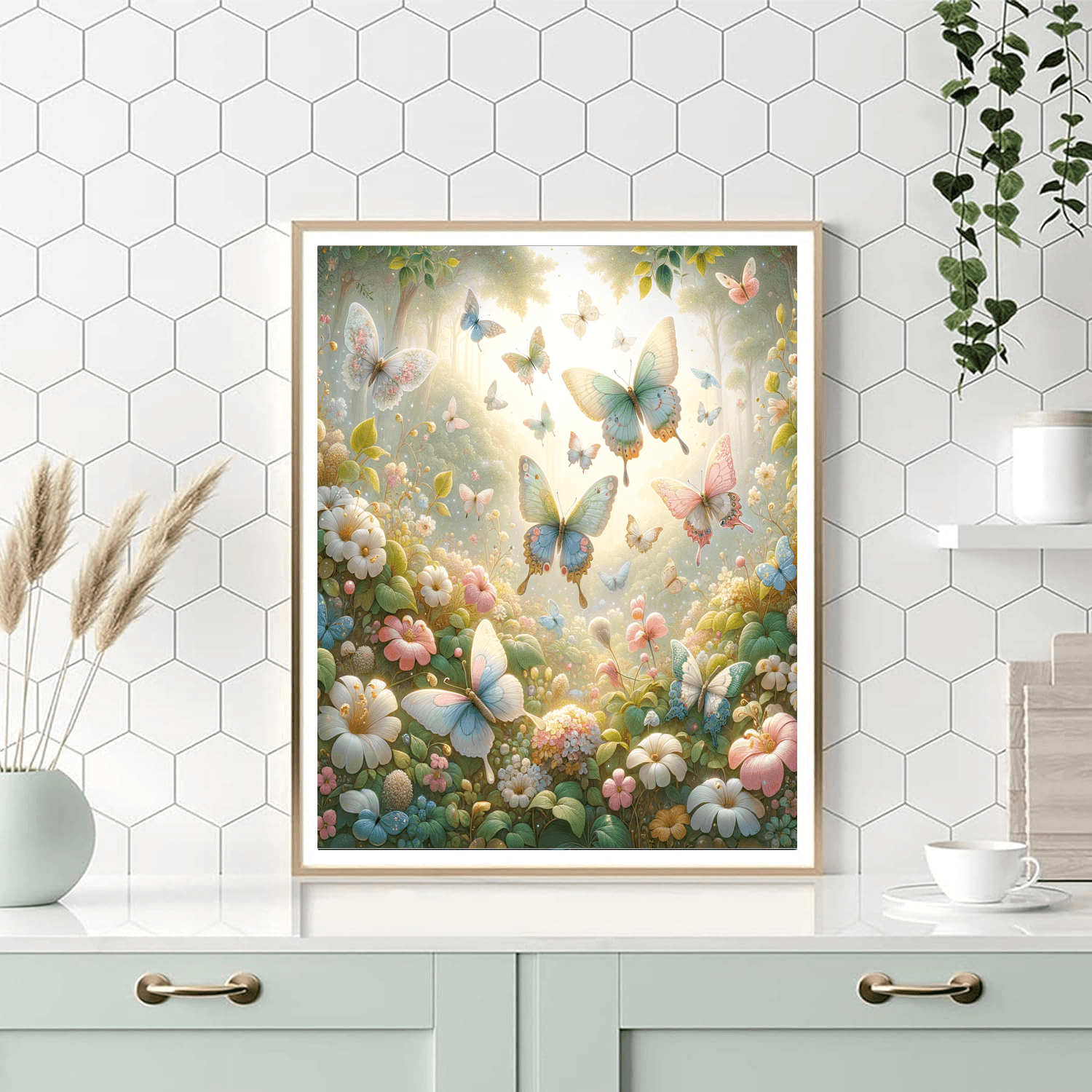 Butterfly's Grace - DIY Painting By Numbers Kit