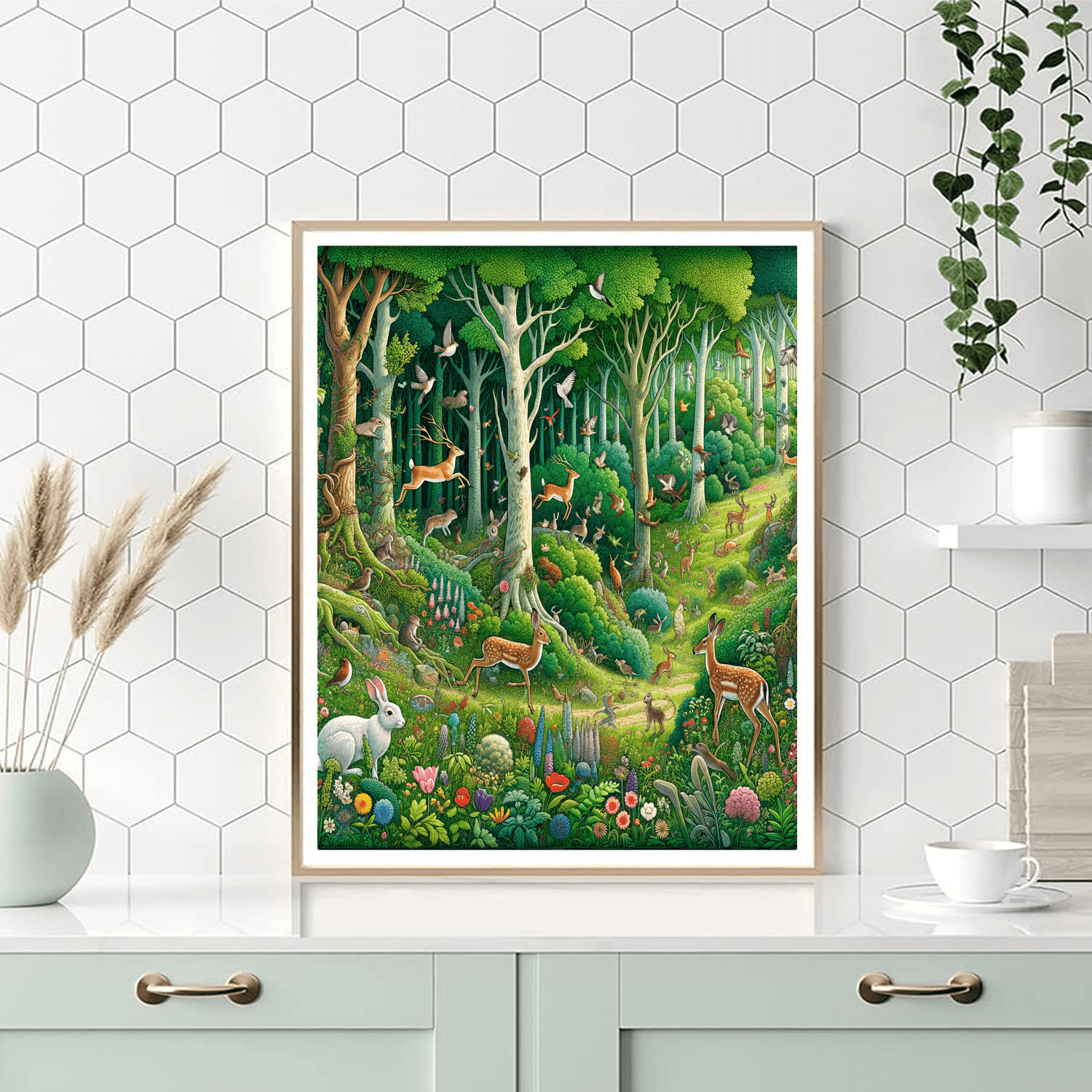 Whimsical Woodlands - DIY Painting By Numbers Kit
