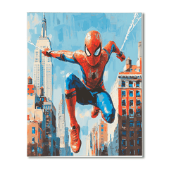 Tom Holland: The Friendly Neighborhood Spider-Man - DIY Painting By Numbers Kit