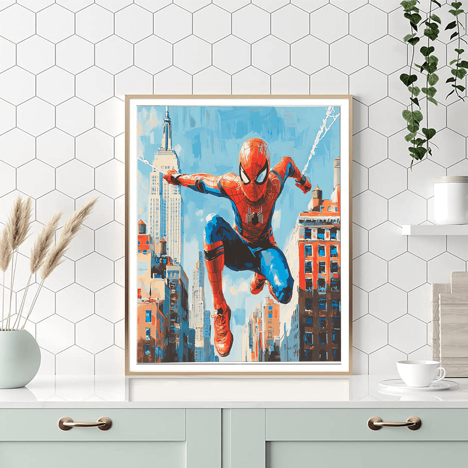 Tom Holland: The Friendly Neighborhood Spider-Man - DIY Painting By Numbers Kit