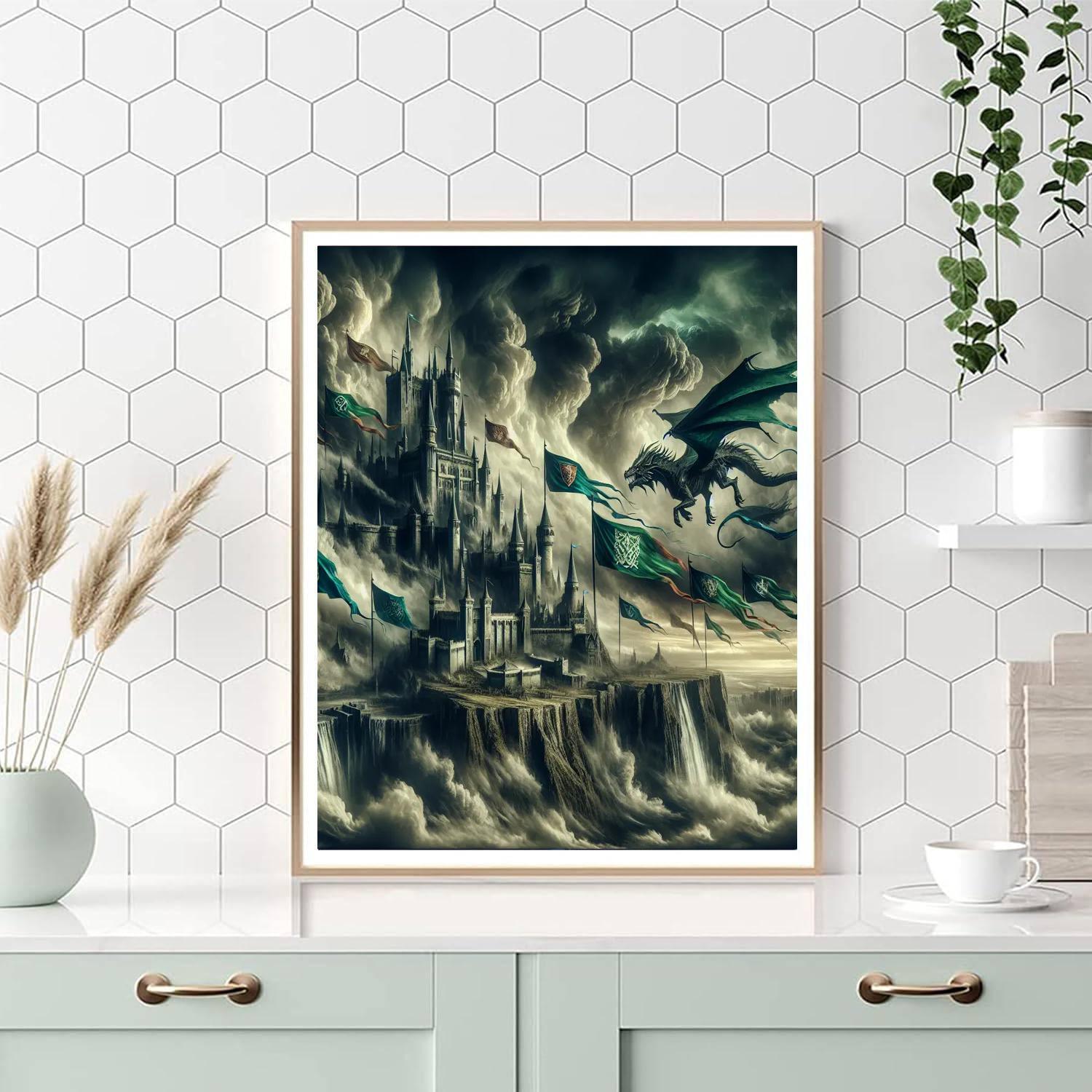 Medieval Fantasy - DIY Painting By Numbers Kit