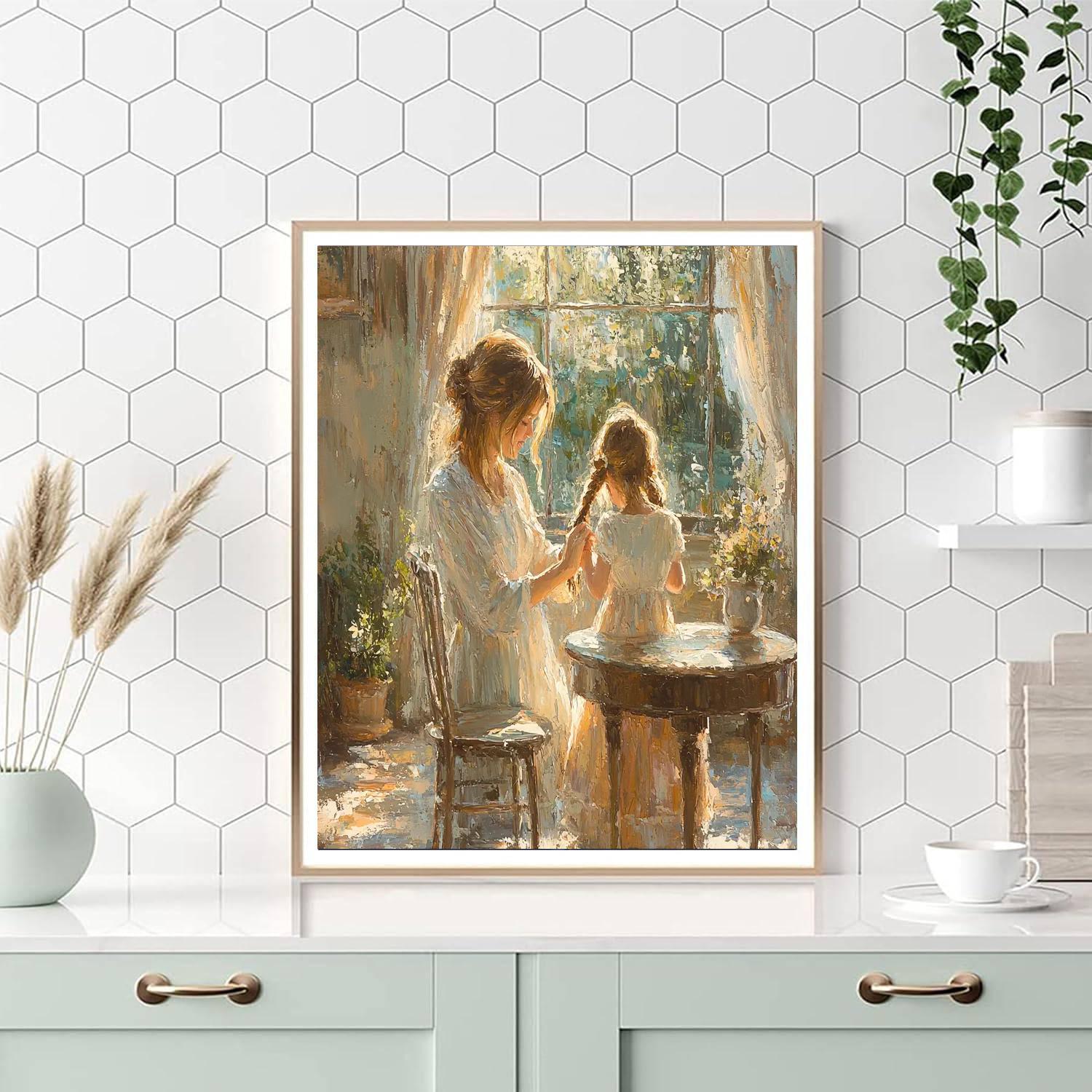 Mother's Touch - DIY Painting By Numbers Kit