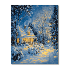 Thomas Inspired Frosted Fantasies - DIY Painting By Numbers Kit