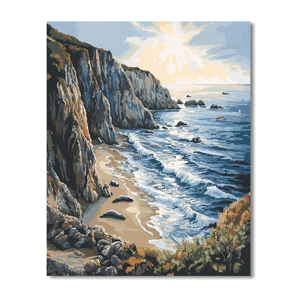 Bodega Bay - DIY Painting By Numbers Kit