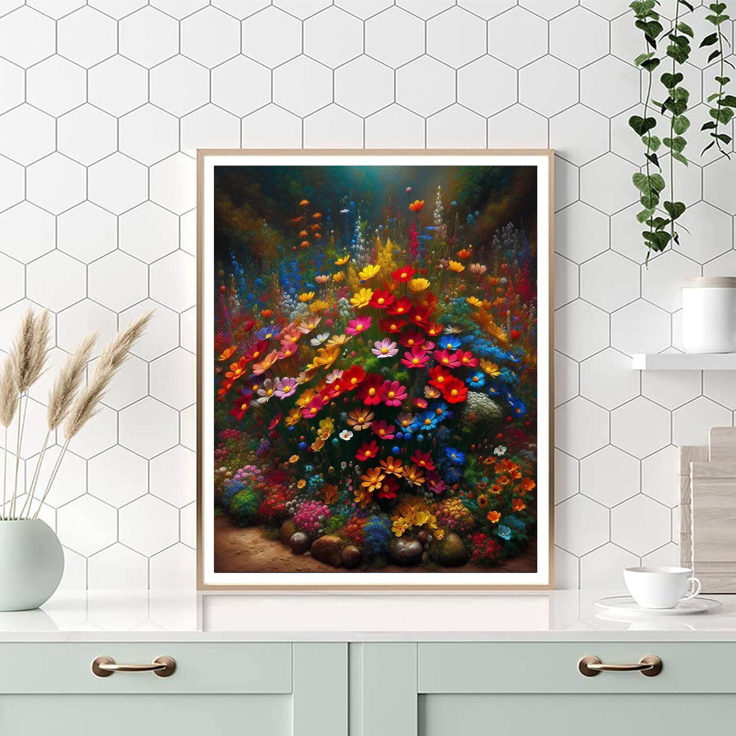 Wildflower Bouquet - DIY Painting By Numbers Kit