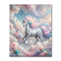Luminescent Unicorn Dreamscape - DIY Painting By Numbers Kit