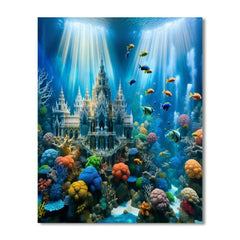 Magical Undersea Kingdom - DIY Painting By Numbers Kit