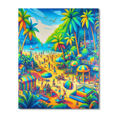 Lilo & Stitch's Tropical Paradise - DIY Painting By Numbers Kit