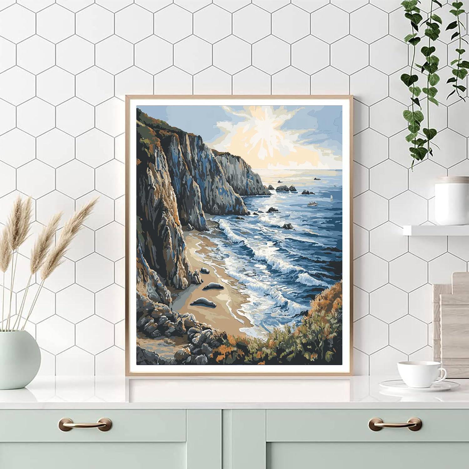 Bodega Bay - DIY Painting By Numbers Kit