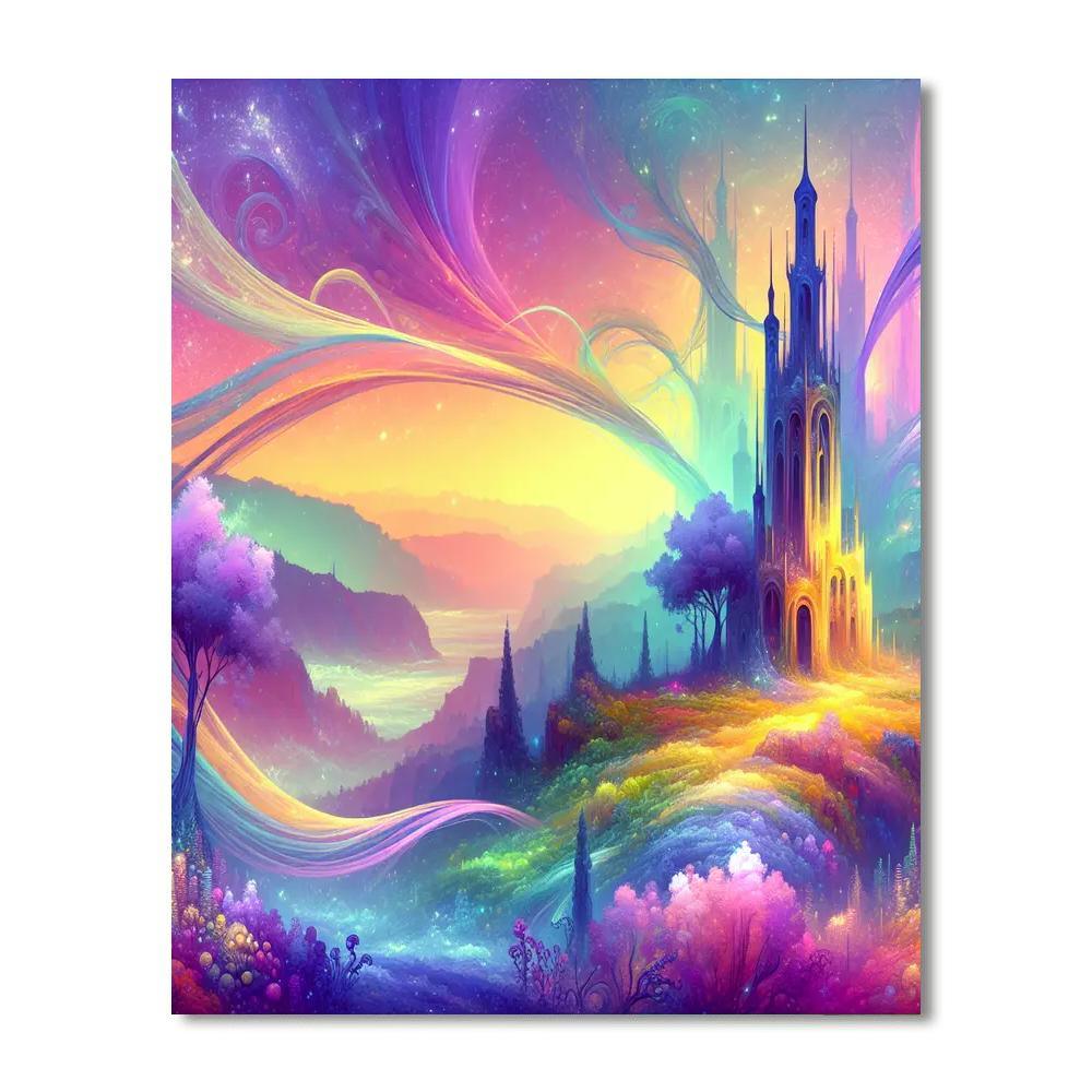 Tangled Enchantment - DIY Painting By Numbers Kit